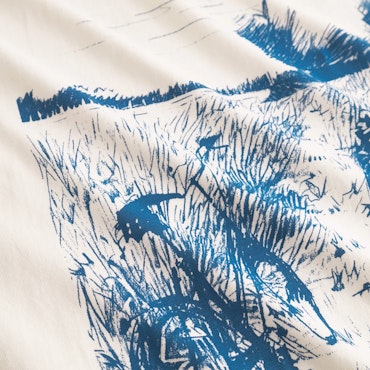 T-shirt Stockholm Summer Bikes Off-White