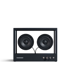Small Transparent Speaker - black