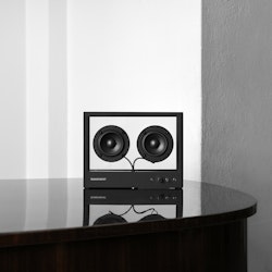 Small Transparent Speaker - black