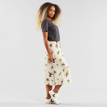 Skirt Klippan Flying Hummingbirds