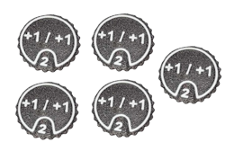 Markeringssnurra för +1/+1-counters.