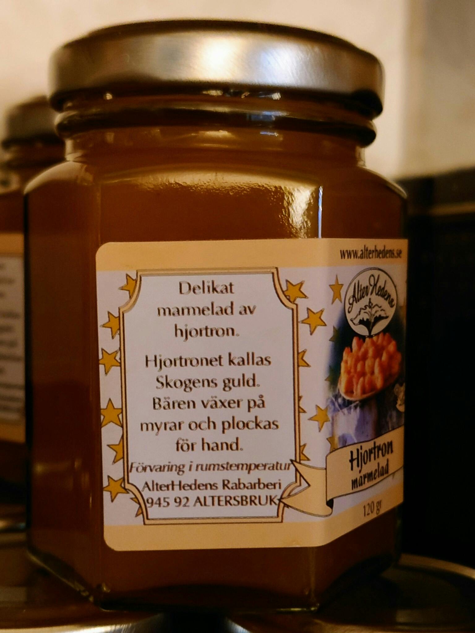 Hjortron-marmelad