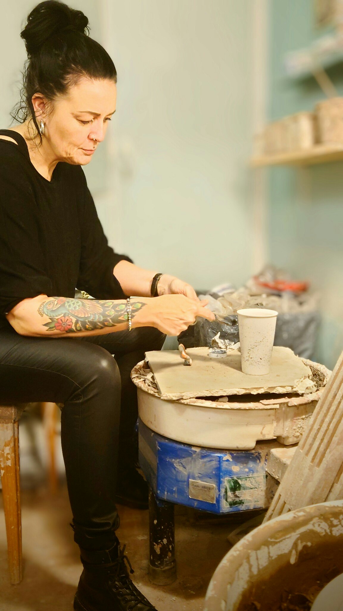 Keramik-målning workshop