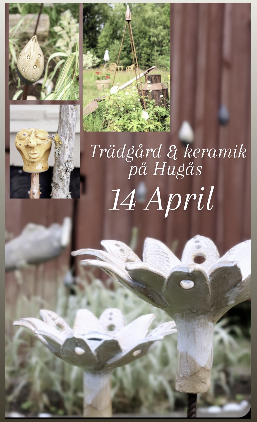 Trädgård & Keramik på Hugås