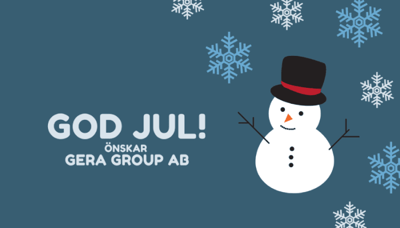 GERA Group AB önskar god jul!