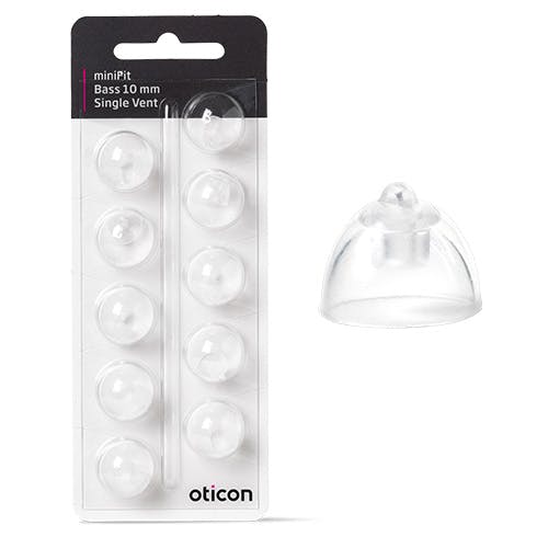 Oticon Dome Bass Single Vent Minifit