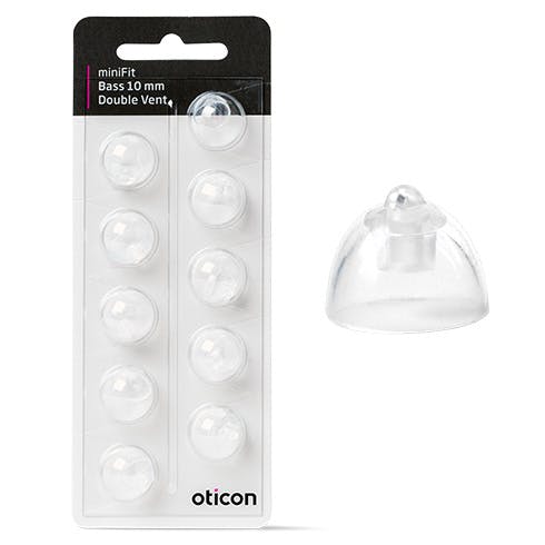 Oticon Dome Bass Double Vent Minifit