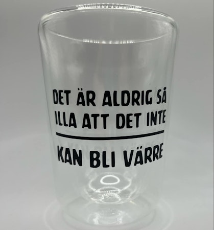 Kaffeglas - Aldrig så illa