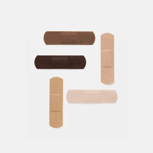 Teint multipack – plåster för olika hudfärger (100 pack)