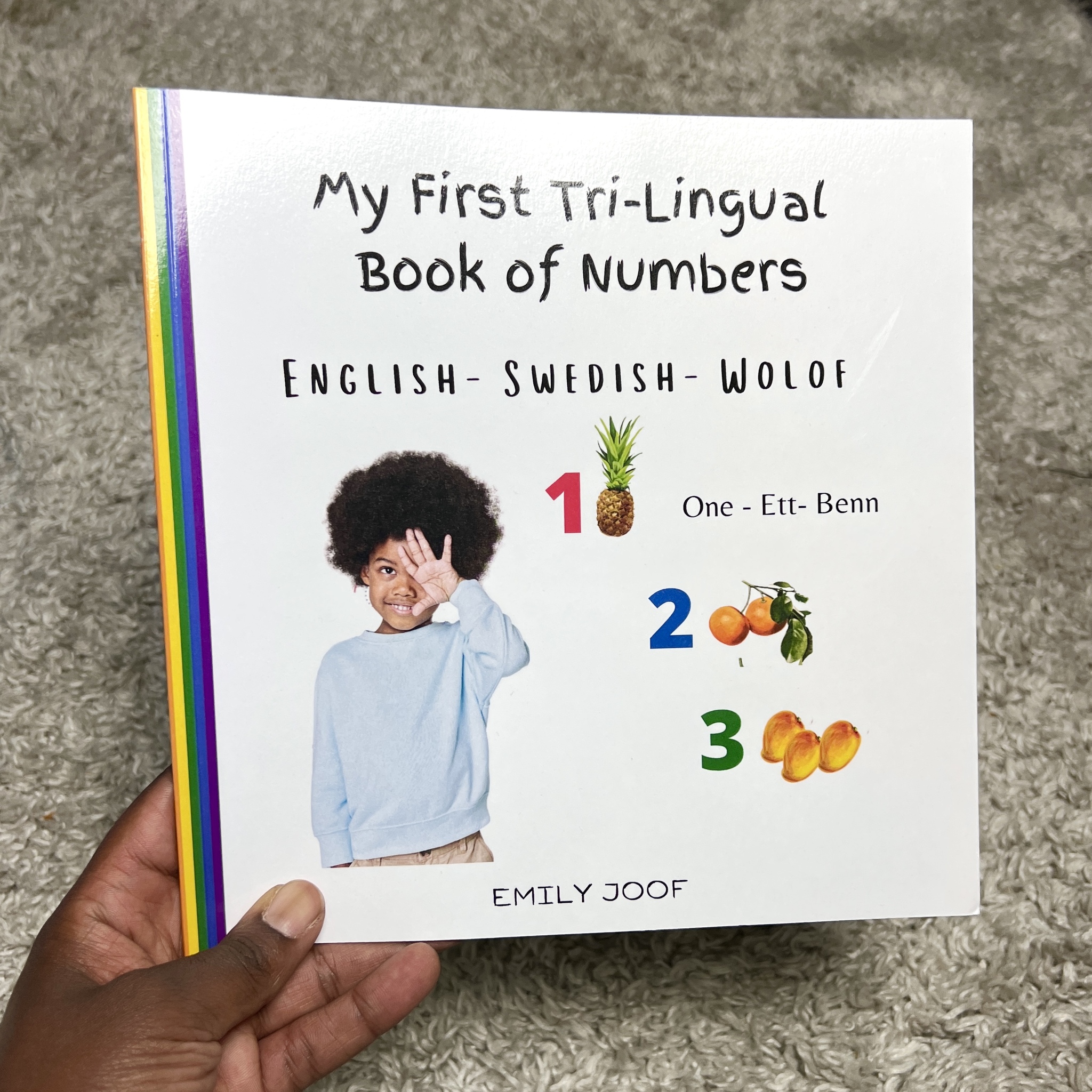 My First Tri-Lingual Book of Numbers Eng-Swe-Wolof