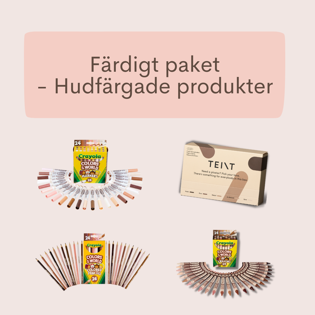 Färdigt paket - Hudfärgade produkter