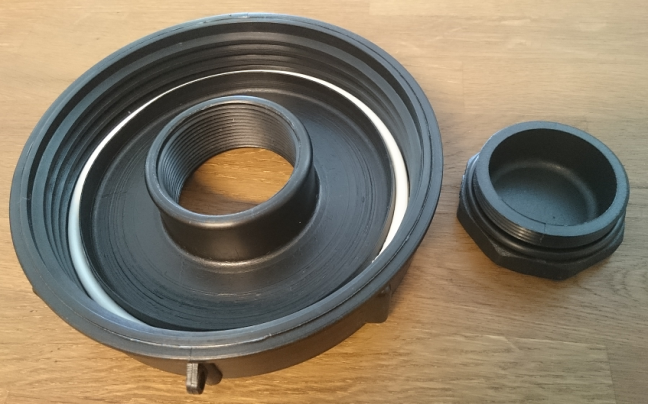 IBC lock 160 mm. 2" inv. G