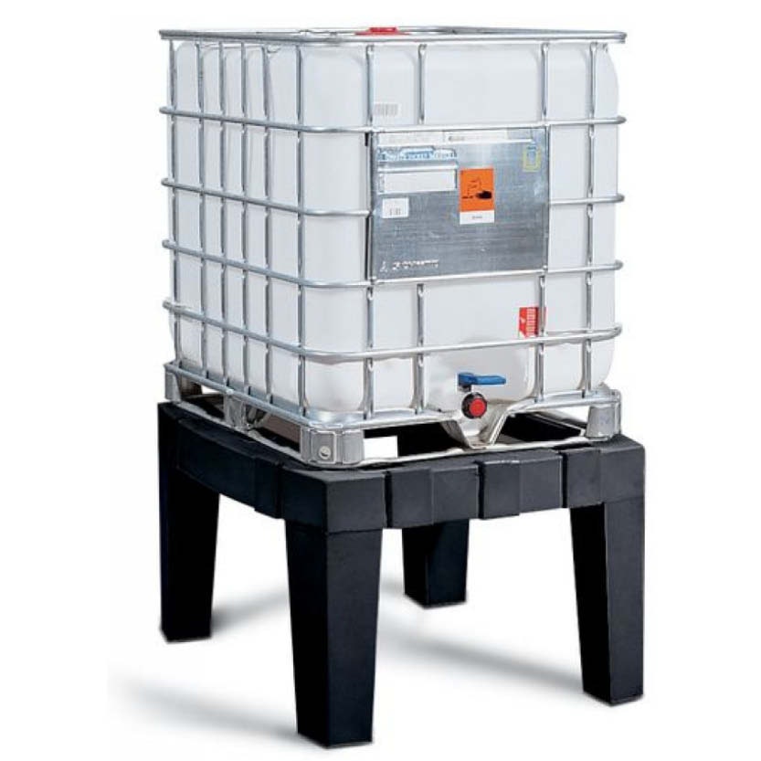 Lagerbock för IBC-behållare