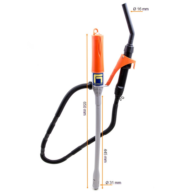 Batteridriven pump 9/lit min