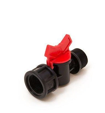 Avstängningsventil 3/4" Inv / Utv gänga