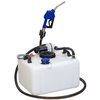 Adblue tank 85 liter 230V pump.