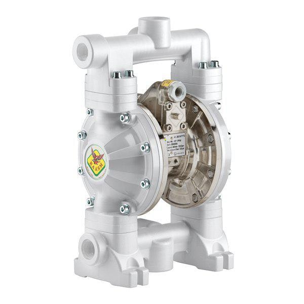 Membranpump 1/2" Polypropylen - Hytrel 60 l/min