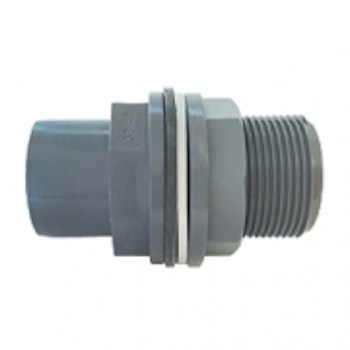 Tankgenomföring PVC Utv Gänga - Lim