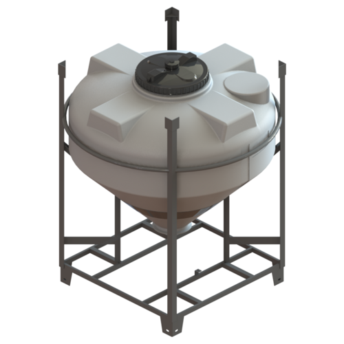 Konisk tank 650 lit.