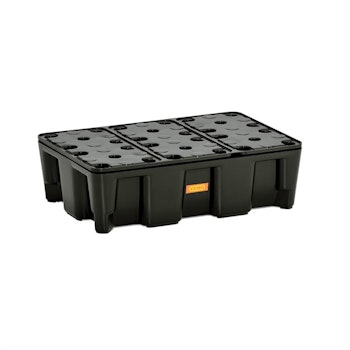 Spillkar 25 liter med PE galler