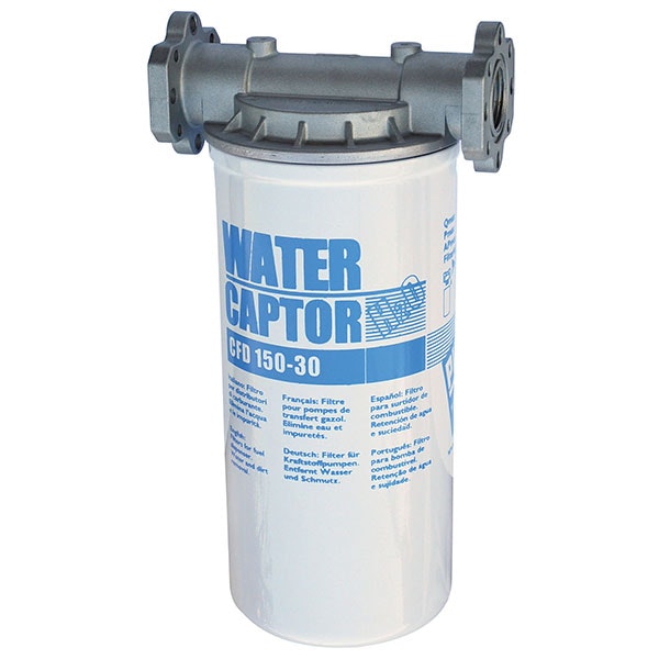 Dieselfilter kompl. med filterhus max 150l/min