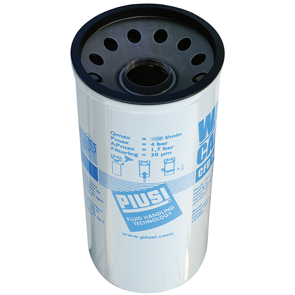 Filterpatron med vattenabsorbtion 70l/min 30 micron