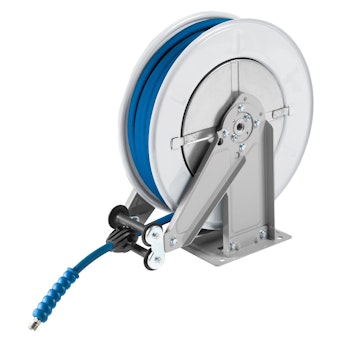 Slangupprullare hetvatten250bar 10mm 15m