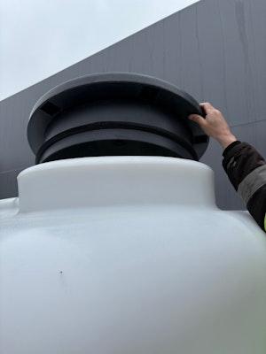 Polyetentank 5000 lit.