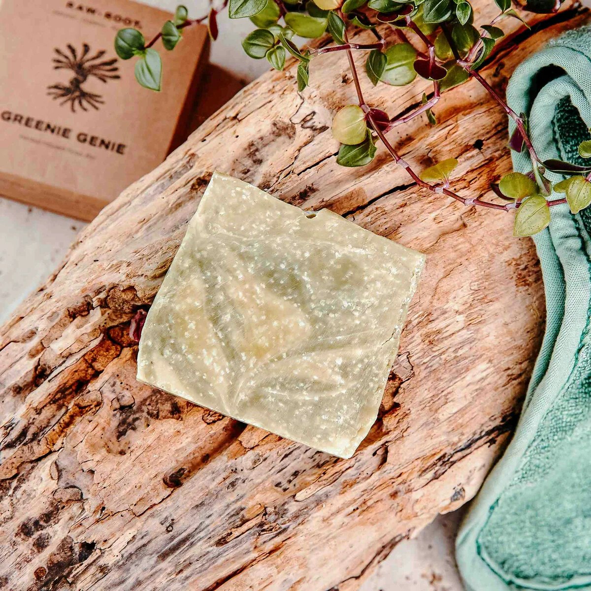 Greenie Genie Dreadlock Soap bar - RAW ROOTs