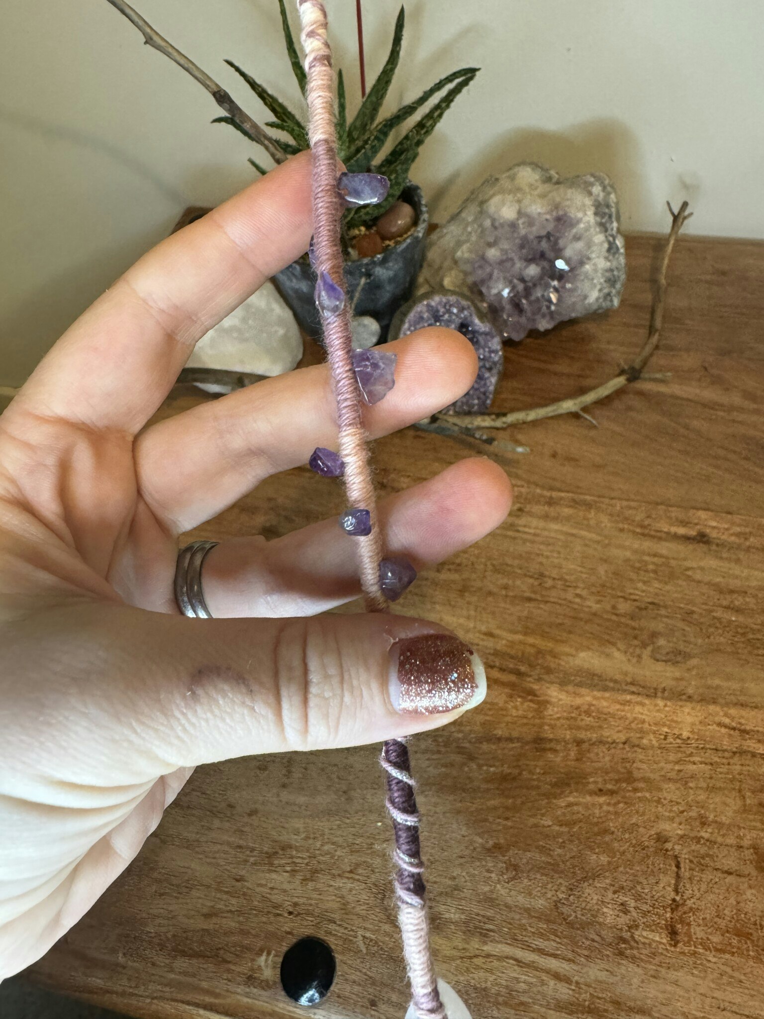 Hairwrap - Ametist
