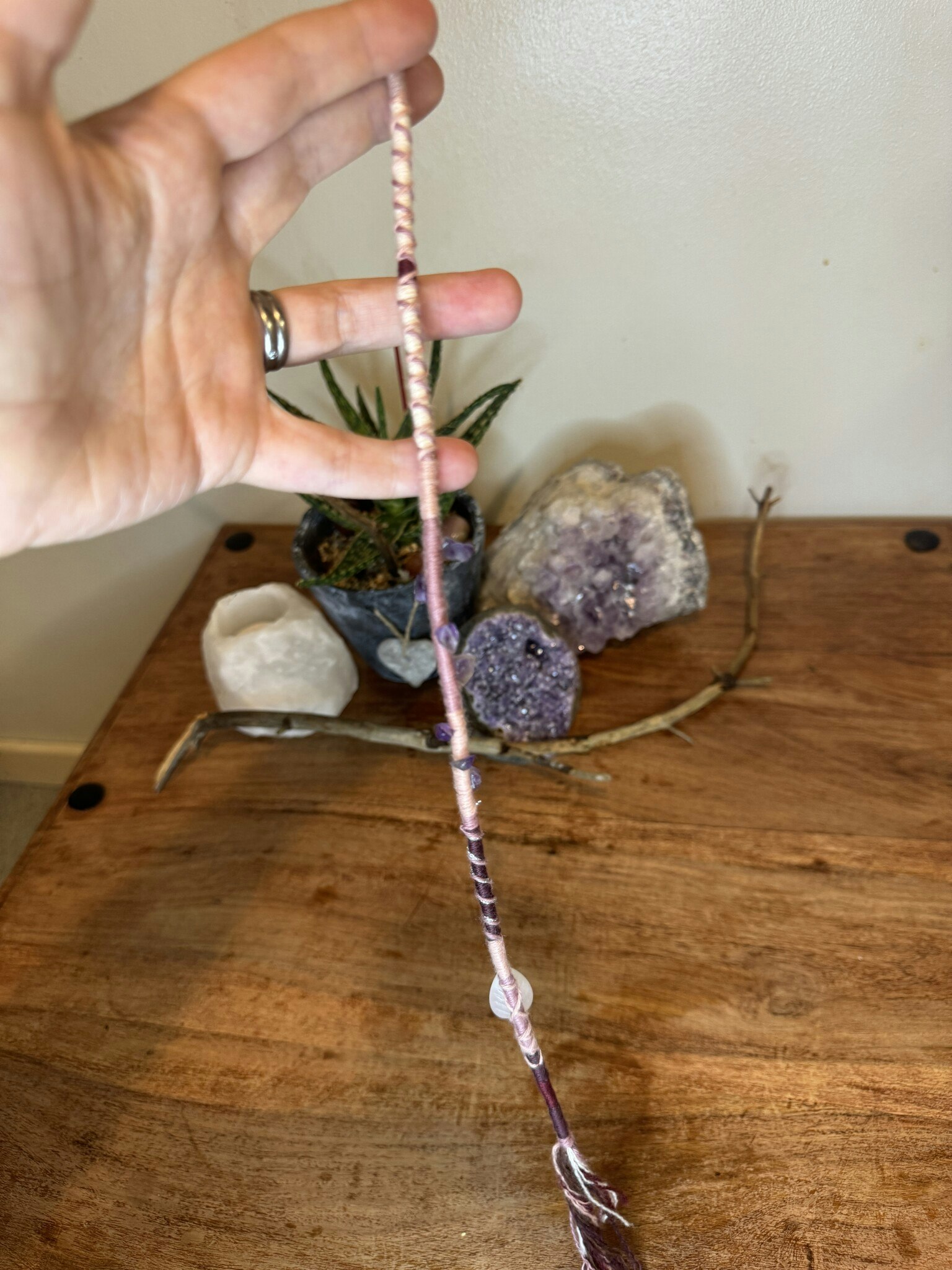 Hairwrap - Ametist