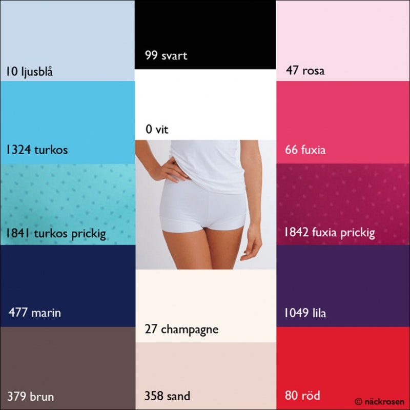 Avet boxer i microfiber.