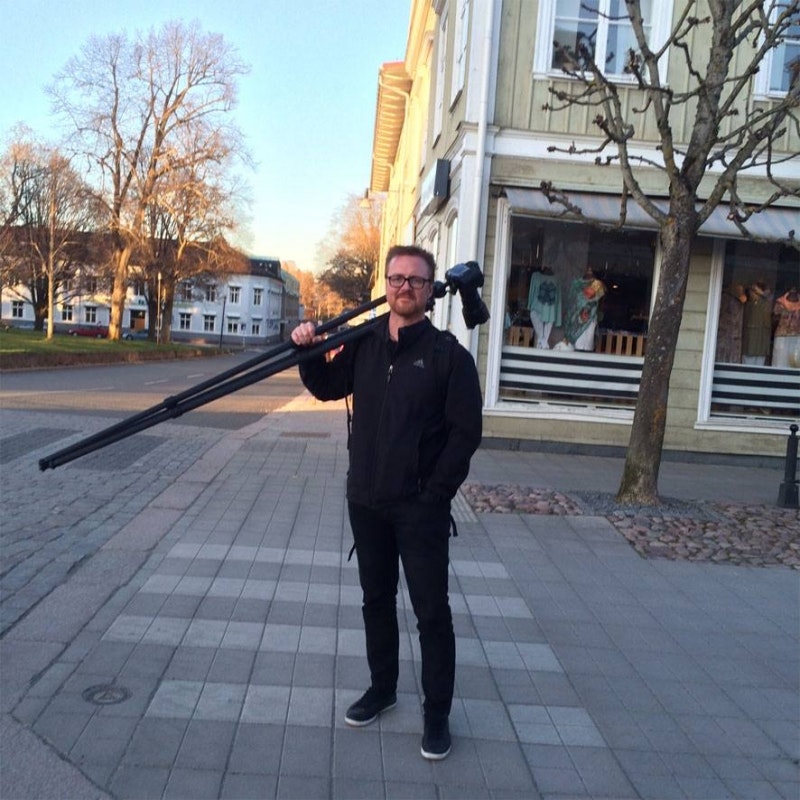 Fotografering till boken om Södra Storgatans affärer.