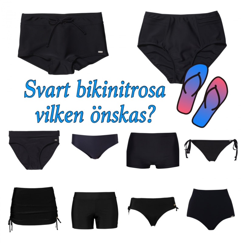 Vi säljer alla bikinidelar löst