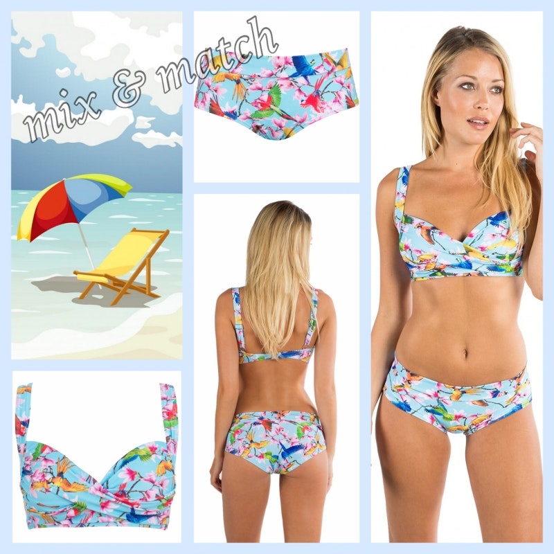 Mix & match gör strandlivet roligare!