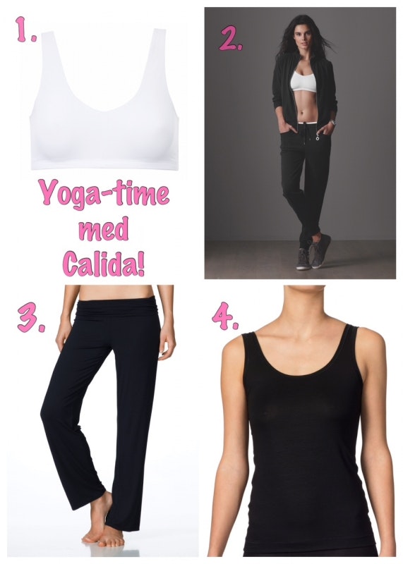 Bra Yoga-prdukter från Calida!