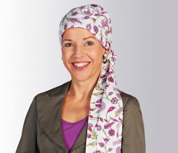 Amoena scarves Lily naturvit, marin