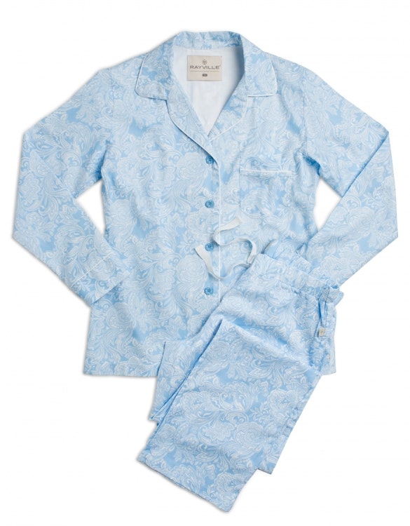 Rayville pyjamas Pattern Paisley / sky blue