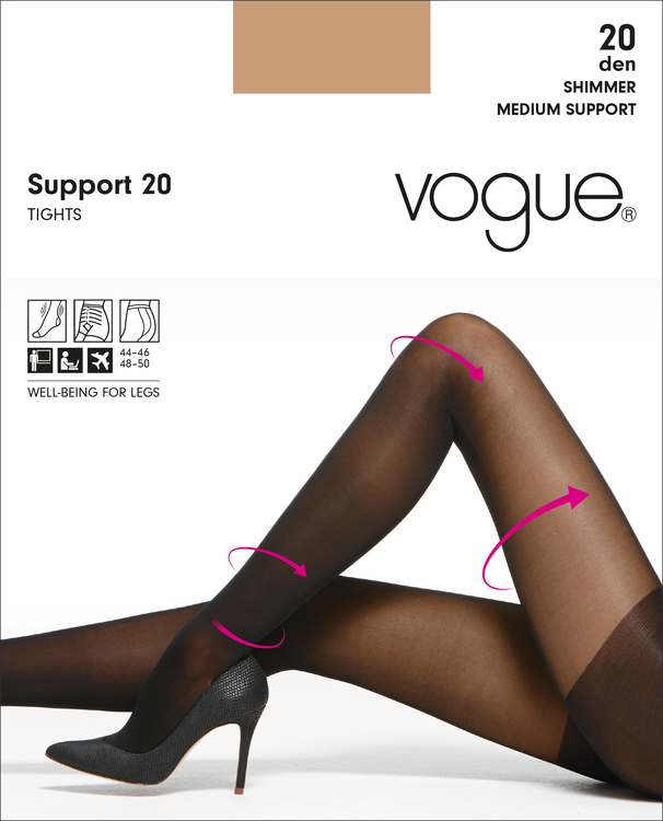 Vogue Support 20 den strumpbyxa 37620