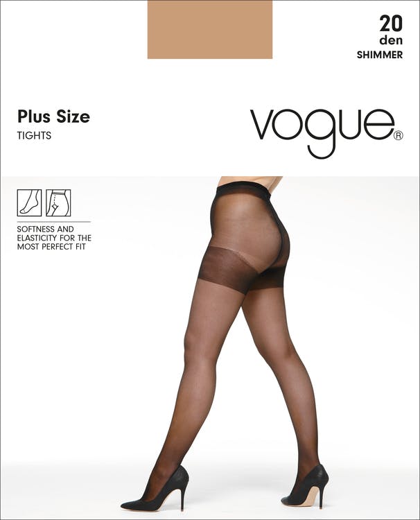 Vogue 20 den strumpbyxa  Plus size 95471