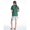 Calida pyjamas Soft Jersey Fun 40030 / 599 mallard green
