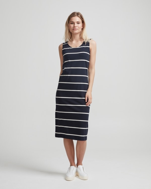 Holebrook Nathalie Tank Dress 912608 Navy / offwhite