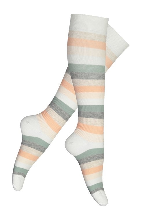 Vogue Support Flight socks Spring Stripe knä 96250