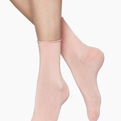 Vogue bamboo ankelsocka comfort top 95004 coral