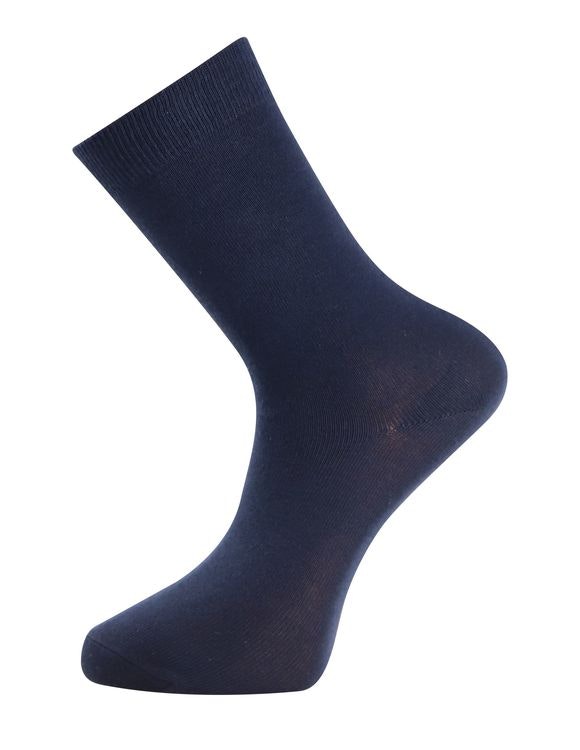 Trofé bomull ankelsocka 3-pack 01404 marin/vit