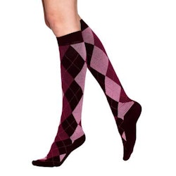 Vogue Support Flight socks knä 96358 dark wine