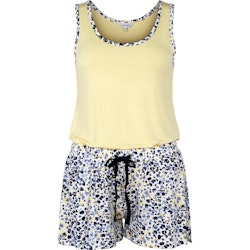 Lady Avenue pyjamas Linne&Shorts Bamboo 66-310 Sundress Lemon
