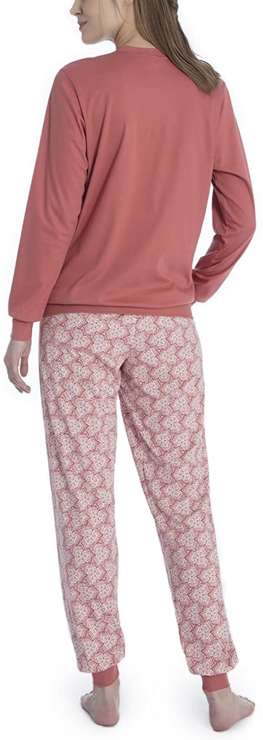 Calida pyjamas långärm med mudd 45053 / 205 - Näckrosen Underkläder