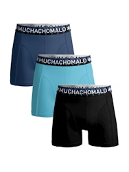 Muchachomalo 1010 3-pack Enfärgade svart/blå/ljusblå