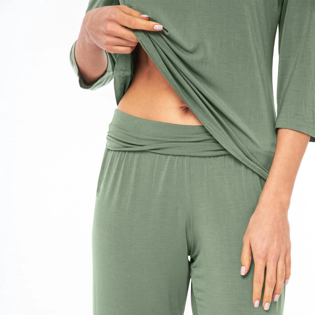Lady Avenue Yoga Pants 51-40540 / 352 Army